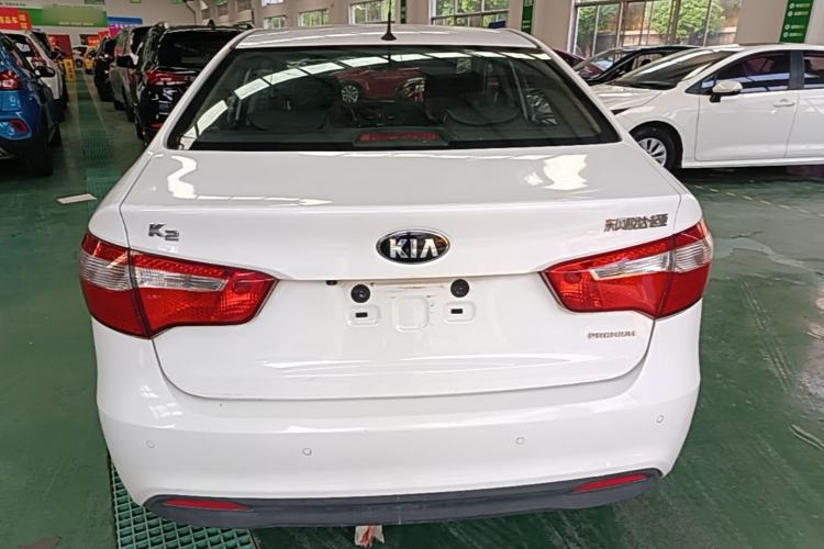Used Kia K2 2012 Sedan 1.6L Automatic Transmission Premium Commemorative Edition Rear