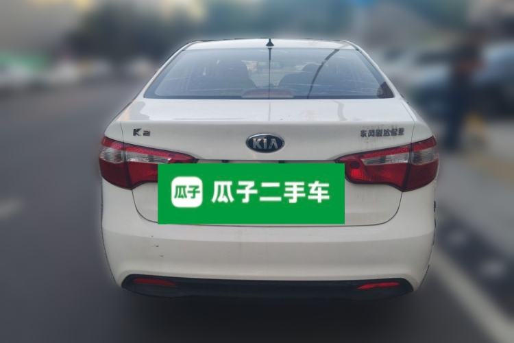 Used Kia K2 2012 Sedan 1.4L Automatic GLS Commemorative Edition Rear
