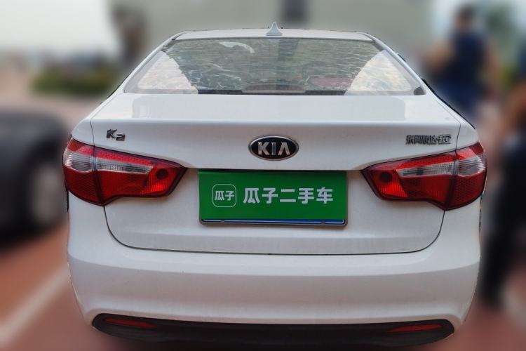 Used Kia K2 2012 Sedan 1.4L Automatic GLS Commemorative Edition Rear