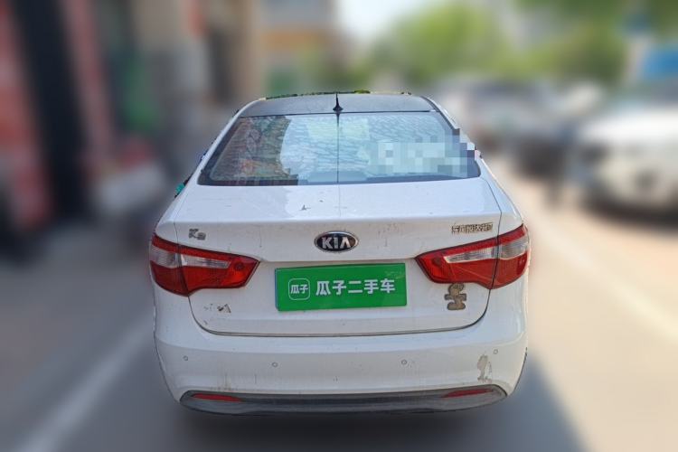 Used Kia K2 2012 Sedan 1.4L MT GLS Commemorative Edition Rear