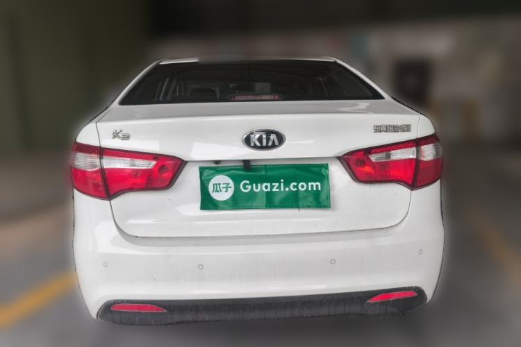 Used Kia K2 2012 Sedan 1.4L MT GLS Commemorative Edition Rear