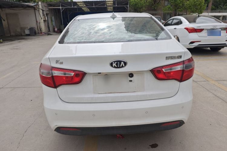 Used Kia K2 2012 Sedan 1.4L MT GLS Commemorative Edition Rear