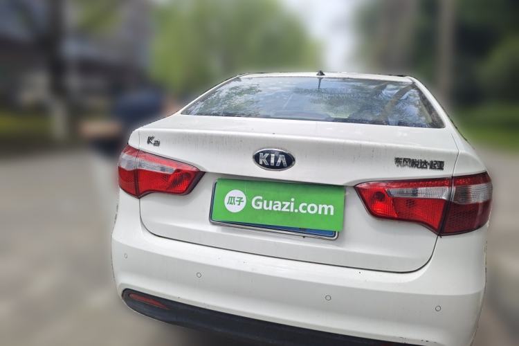 Used Kia K2 2012 Sedan 1.4L MT GLS Commemorative Edition Rear