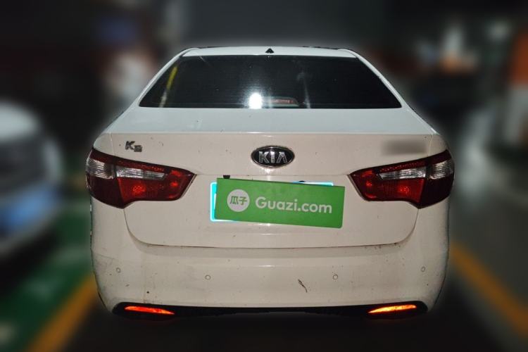 Used Kia K2 2012 Sedan 1.4L MT GLS Commemorative Edition Rear