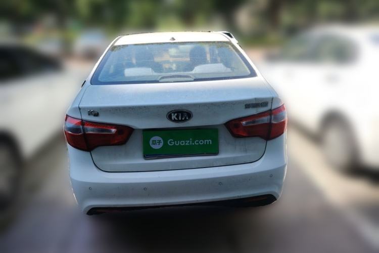 Used Kia K2 2012 Sedan 1.4L Automatic GLS Commemorative Edition Rear