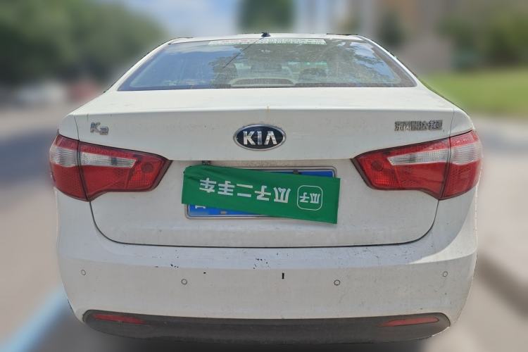 Used Kia K2 2012 Sedan 1.4L MT GLS Commemorative Edition Rear