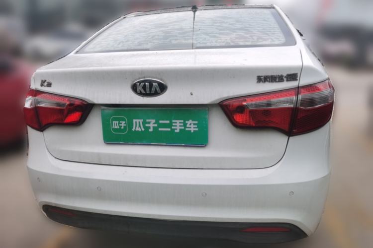 Used Kia K2 2012 Sedan 1.4L MT GLS Commemorative Edition Rear