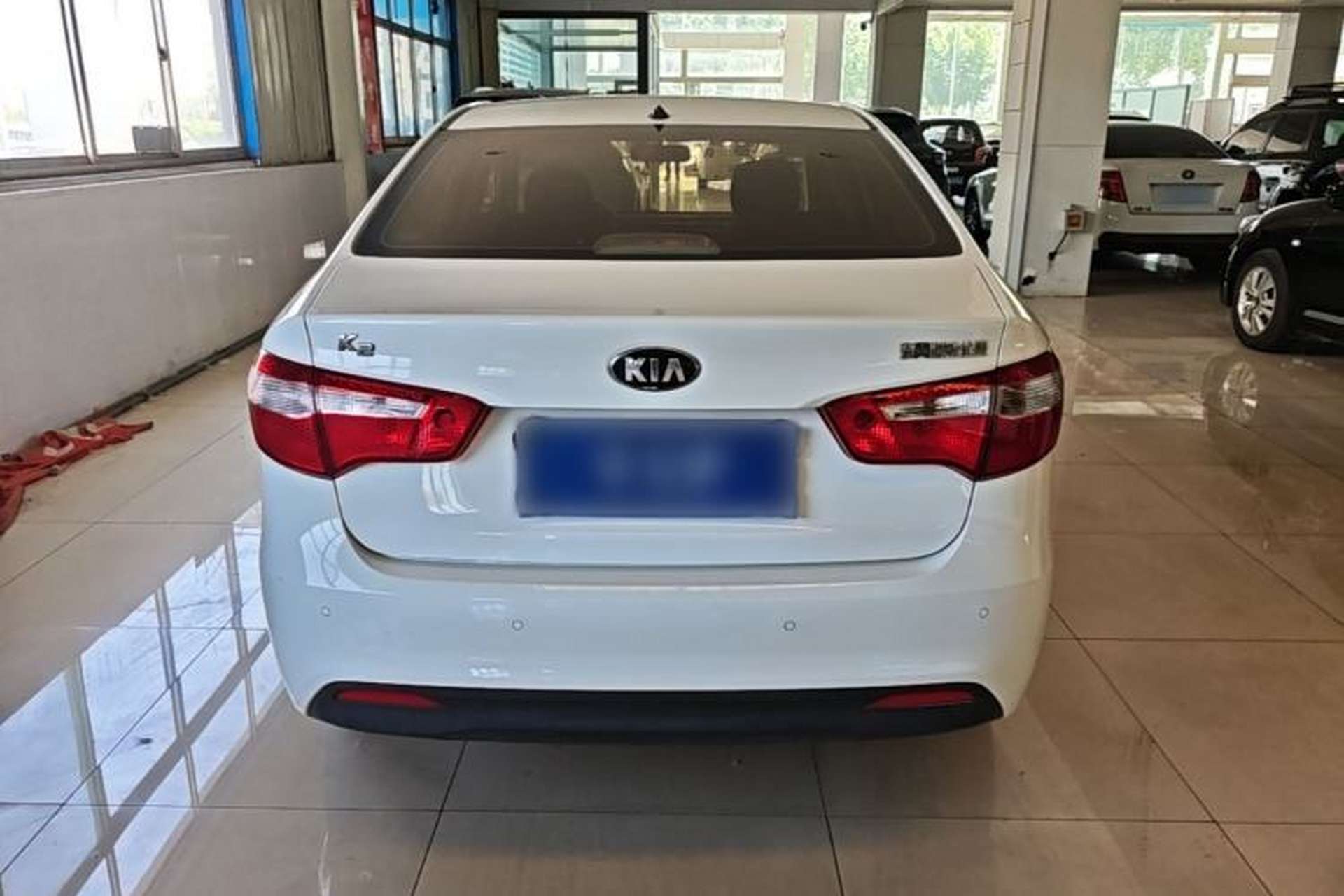 Used Kia K2 2012 Sedan 1.4L MT GLS Commemorative Edition Rear