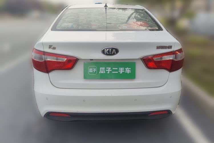 Used Kia K2 2012 Sedan 1.4L MT GL Commemorative Edition Rear
