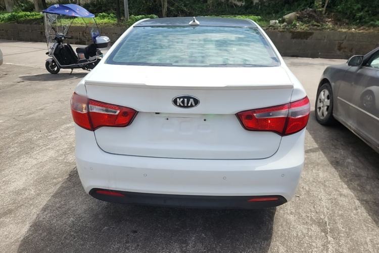 Used Kia K2 2012 Sedan 1.4L MT GLS Commemorative Edition Rear