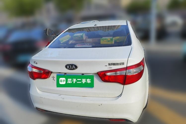 Used Kia K2 2012 Sedan 1.4L Automatic GLS Commemorative Edition Rear