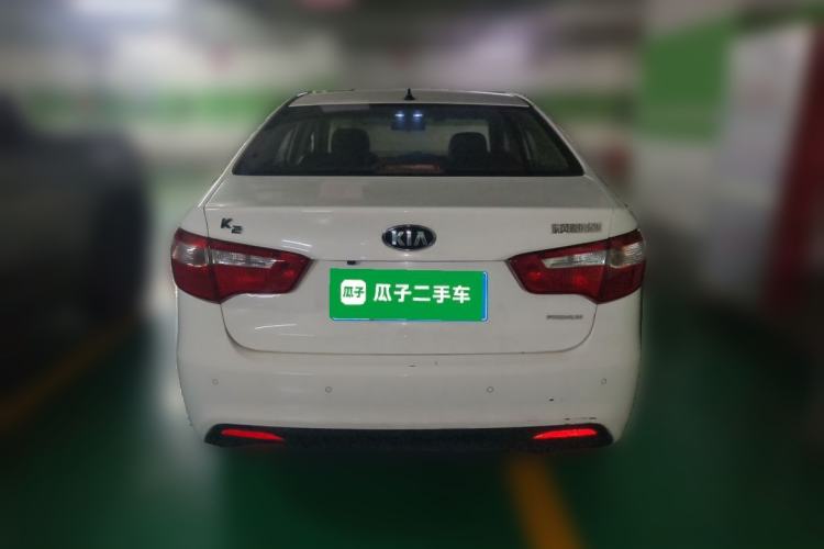 Used Kia K2 2012 Sedan 1.6L Automatic Transmission Premium Commemorative Edition Rear