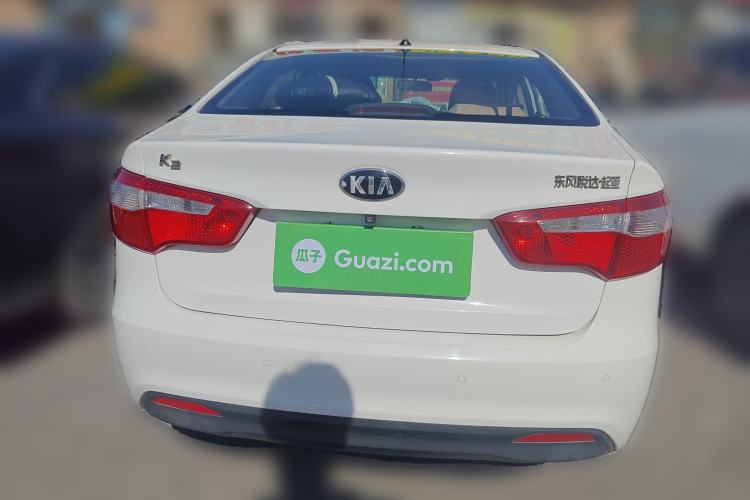 Used Kia K2 2012 Sedan 1.4L Automatic GLS Commemorative Edition Rear