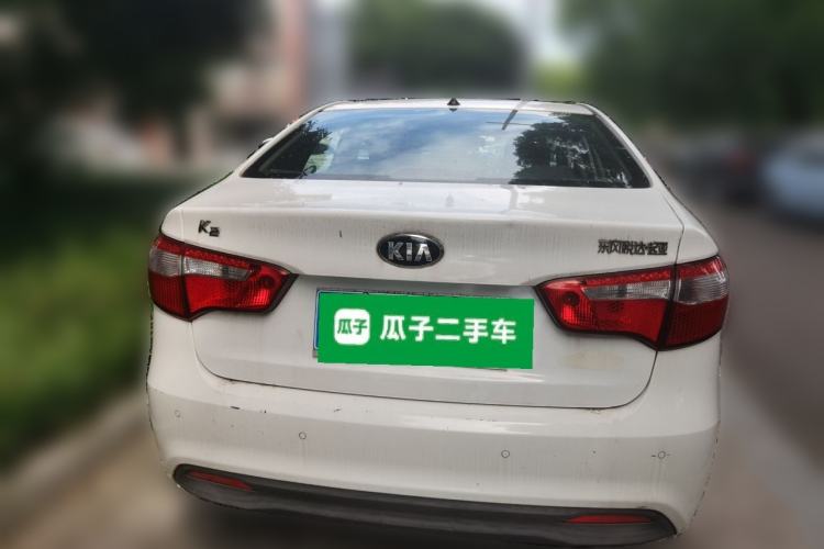 Used Kia K2 2012 Sedan 1.4L MT GLS Commemorative Edition Rear