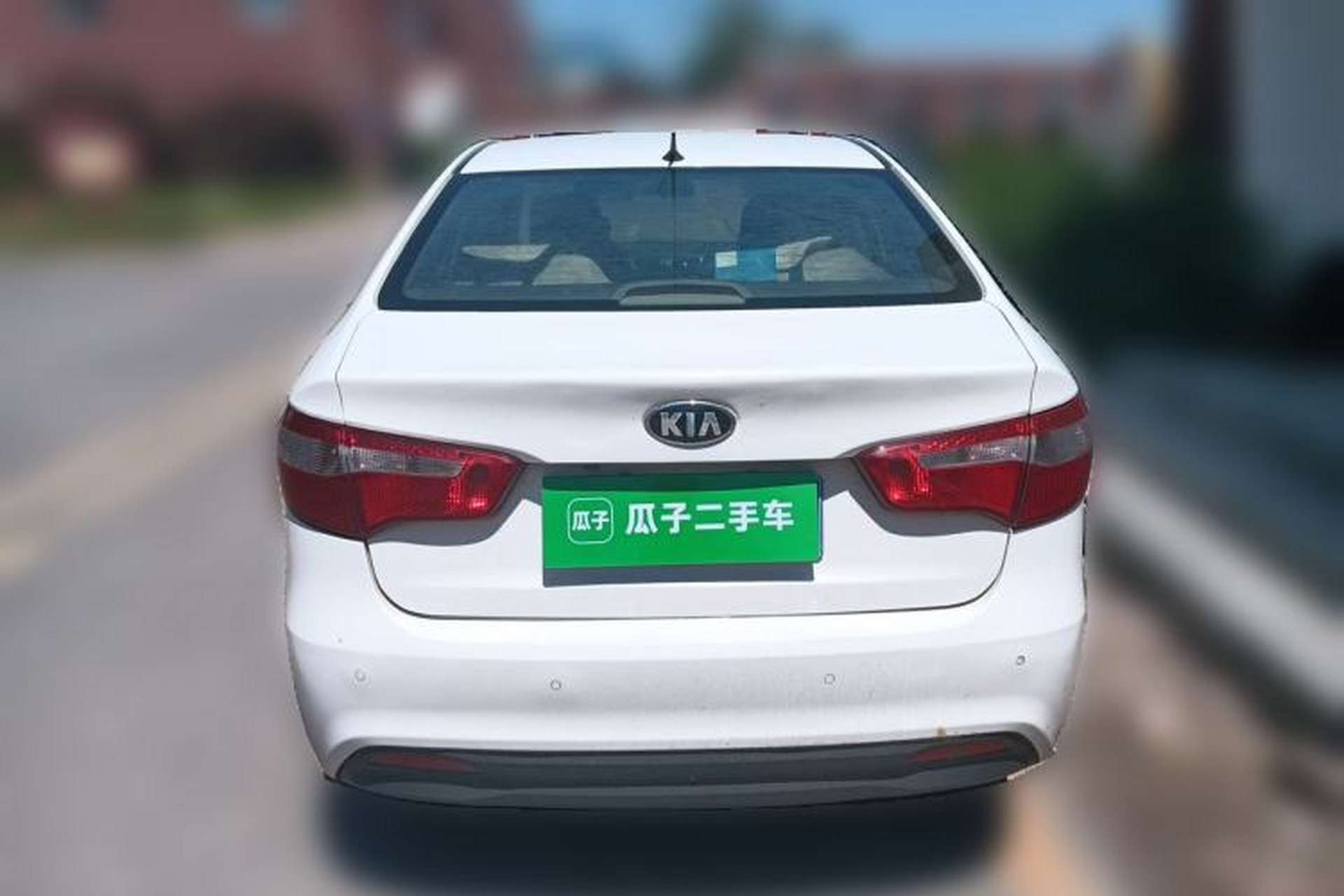 Used Kia K2 2012 Sedan 1.4L Automatic GLS Commemorative Edition Rear