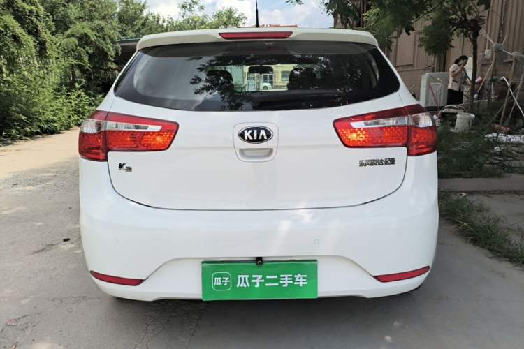 Used Kia K2 2012 Hatchback 1.4L MT Cool Edition Commemorative Model Rear