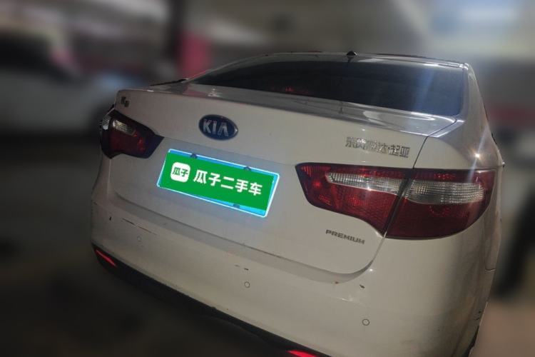 Used Kia K2 2012 Sedan 1.6L Automatic Transmission Premium Commemorative Edition Rear