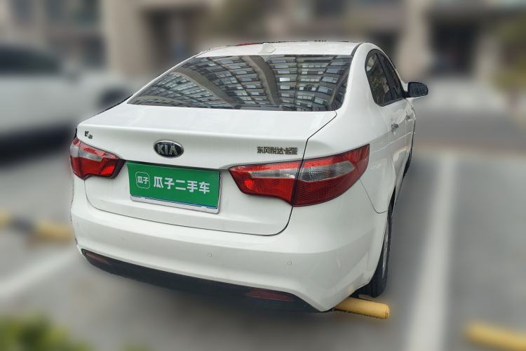 Used Kia K2 2012 Sedan 1.4L Automatic GLS Commemorative Edition Rear
