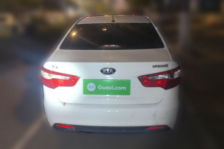 Used Kia K2 2012 Sedan 1.4L MT GLS Commemorative Edition Rear