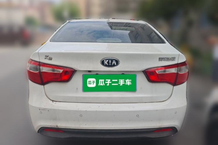 Used Kia K2 2012 Sedan 1.4L MT GLS Commemorative Edition Rear