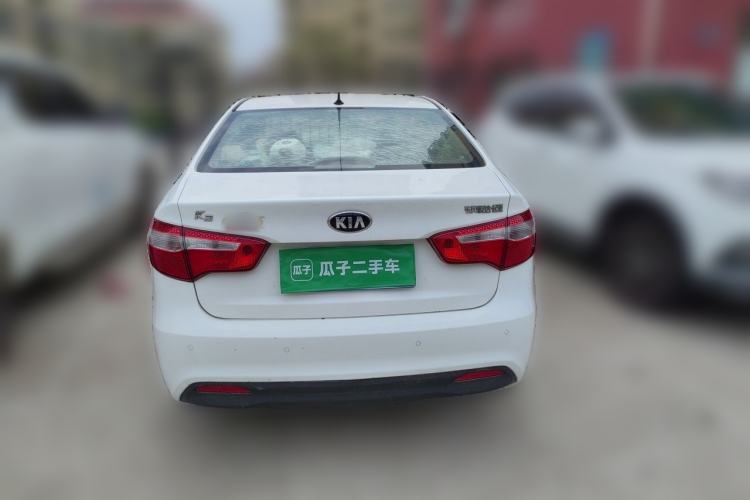 Used Kia K2 2012 Sedan 1.4L Automatic GLS Commemorative Edition Rear