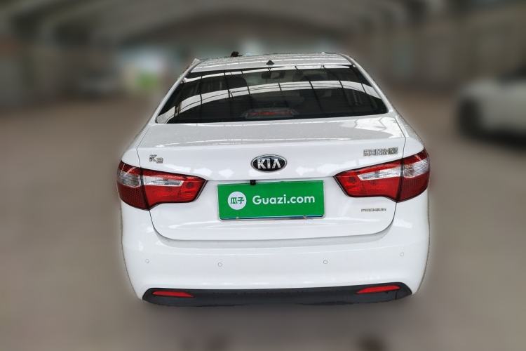 Used Kia K2 2012 Sedan 1.6L Automatic Transmission Premium Commemorative Edition Rear