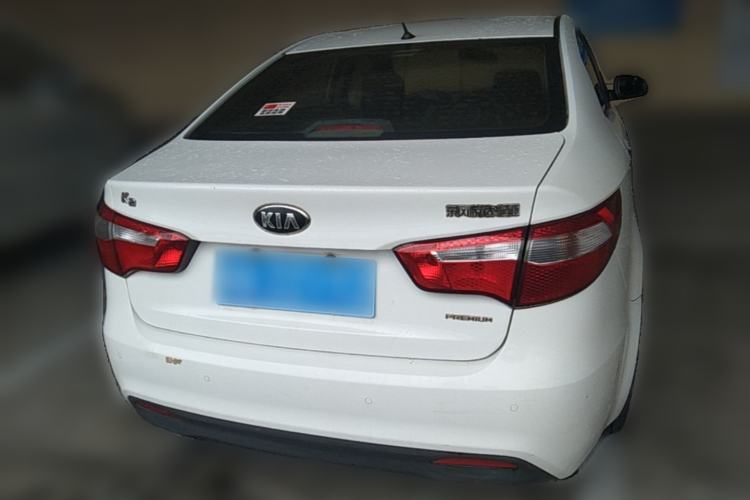 Used Kia K2 2012 Sedan 1.6L Automatic Transmission Premium Commemorative Edition Rear