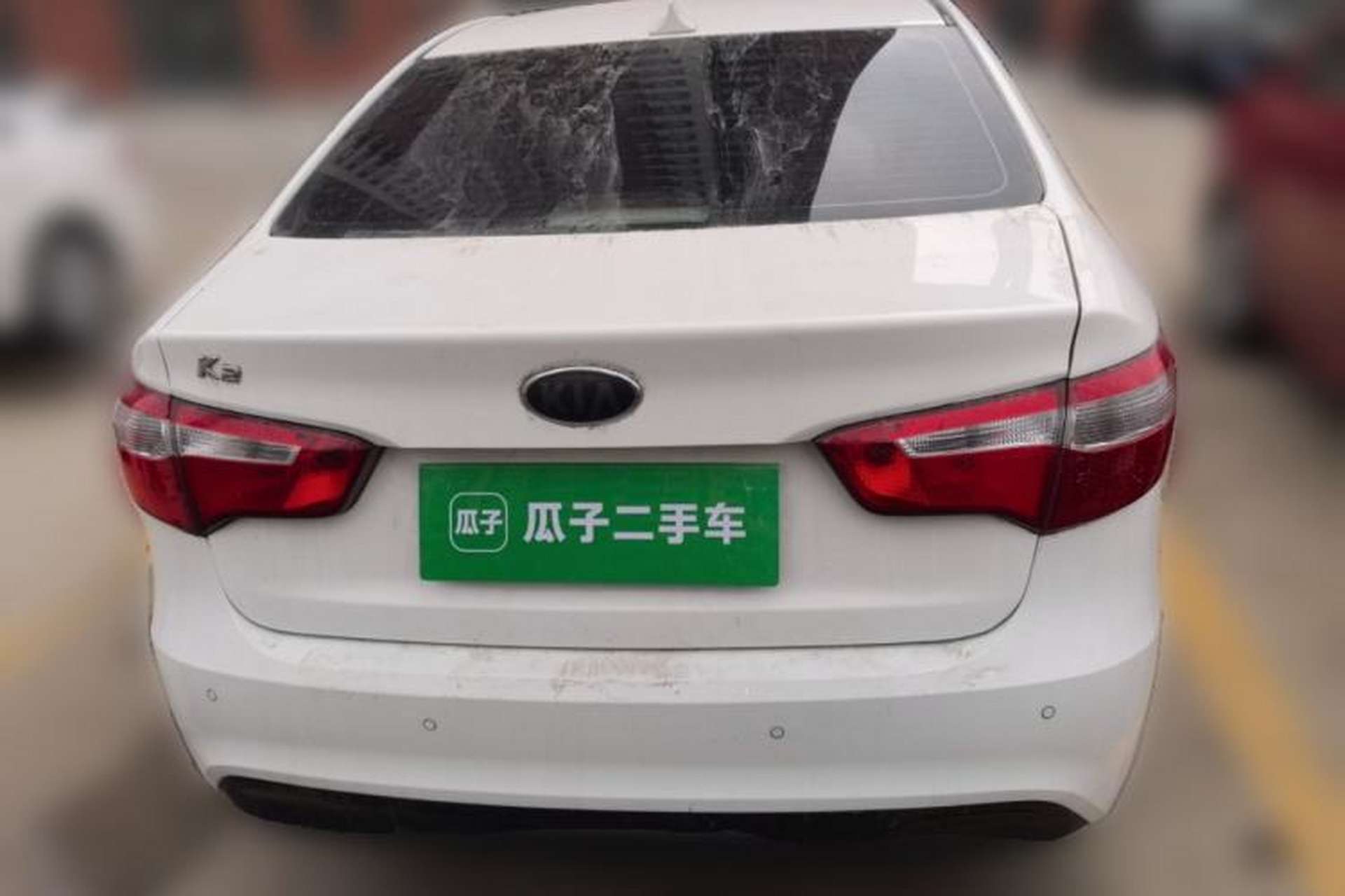 Used Kia K2 2012 Sedan 1.4L MT GLS Commemorative Edition Rear