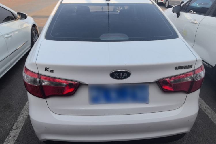 Used Kia K2 2012 Sedan 1.4L Automatic GLS Commemorative Edition Rear