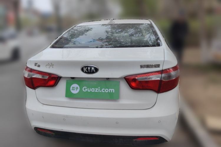 Used Kia K2 2012 Sedan 1.4L MT GLS Commemorative Edition Rear