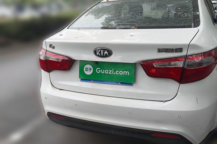 Used Kia K2 2012 Sedan 1.4L MT GLS Commemorative Edition Rear
