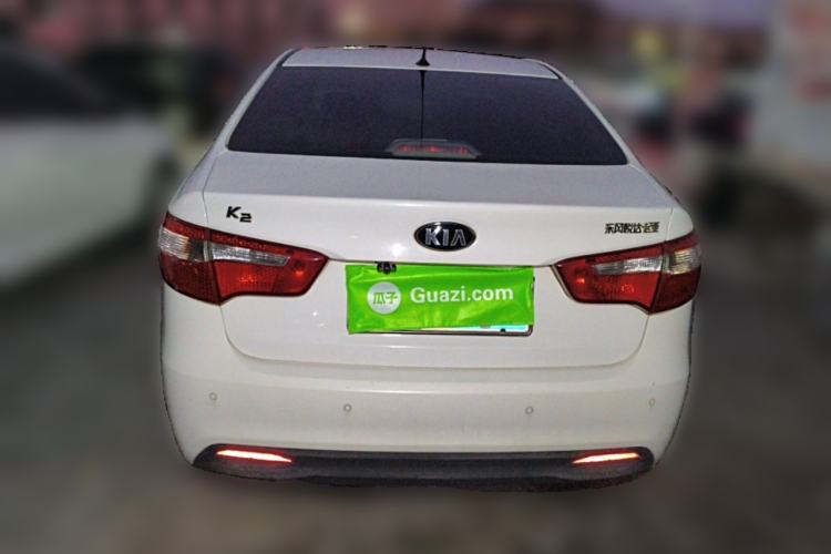 Used Kia K2 2012 Sedan 1.4L Automatic GLS Commemorative Edition Rear