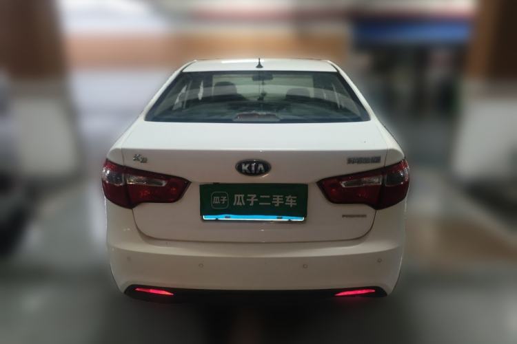 Used Kia K2 2012 Sedan 1.6L Automatic Transmission Premium ECO Commemorative Edition Rear