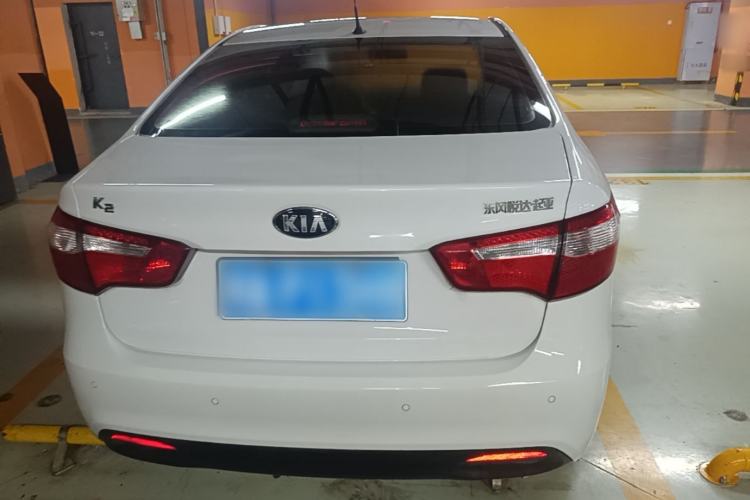 Used Kia K2 2012 Sedan 1.4L MT TOP Commemorative Edition Rear