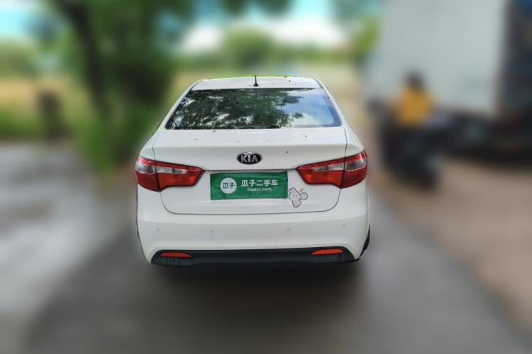 Used Kia K2 2012 Sedan 1.4L MT GLS Commemorative Edition Rear