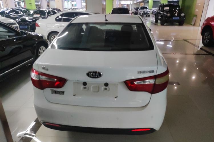 Used Kia K2 2012 Sedan 1.4L Automatic GLS Commemorative Edition Rear