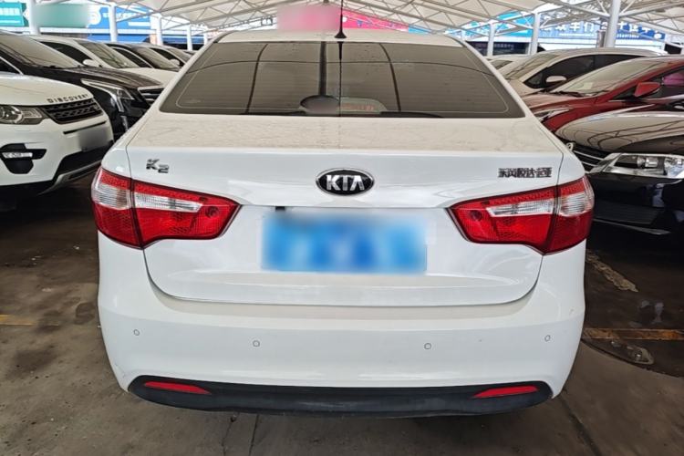 Used Kia K2 2012 Sedan 1.4L Automatic GLS Commemorative Edition Rear