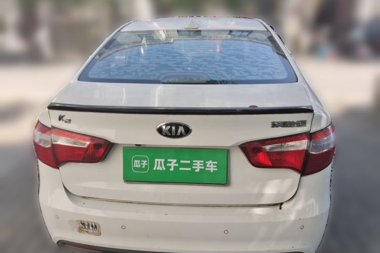 Used Kia K2 2012 Sedan 1.4L MT TOP Commemorative Edition Rear