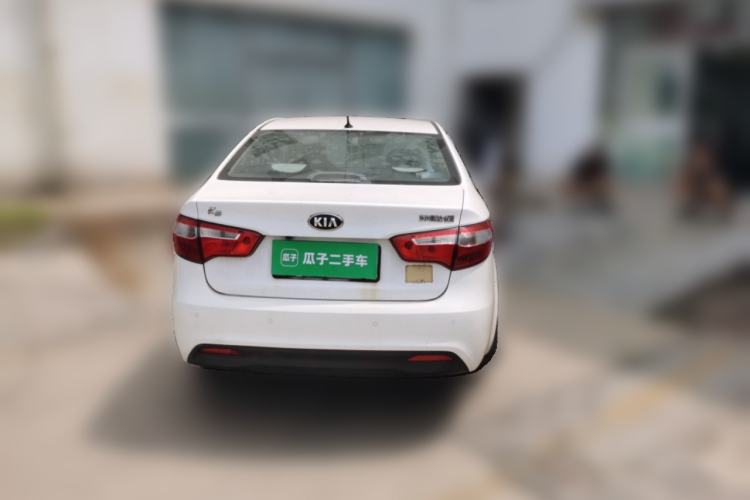 Used Kia K2 2012 Sedan 1.4L MT GLS Commemorative Edition Rear