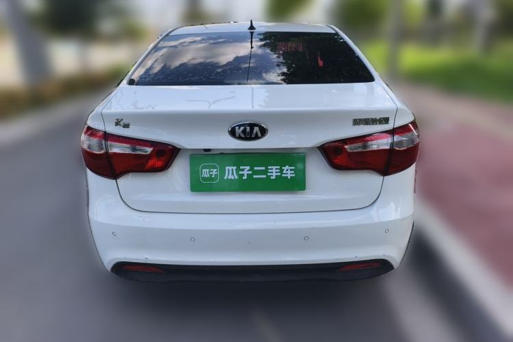 Used Kia K2 2012 Sedan 1.4L Automatic GLS Commemorative Edition Rear