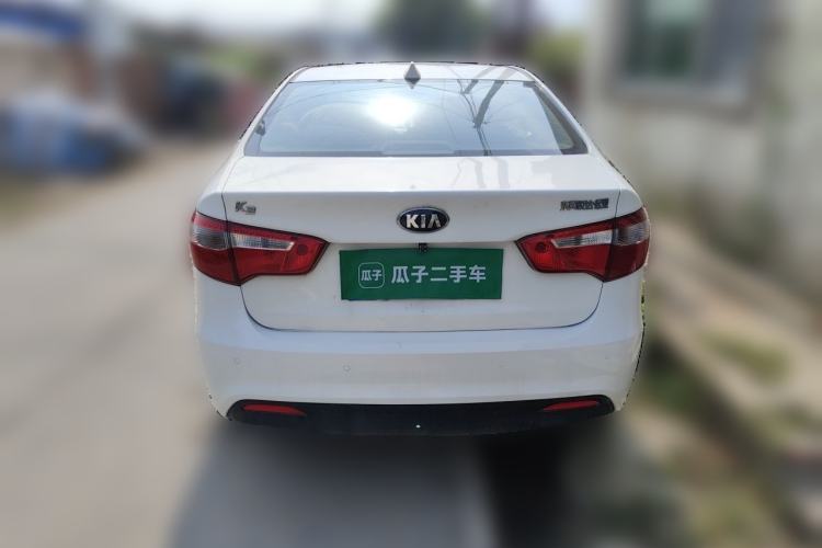 Used Kia K2 2012 Sedan 1.4L MT GLS Commemorative Edition Rear