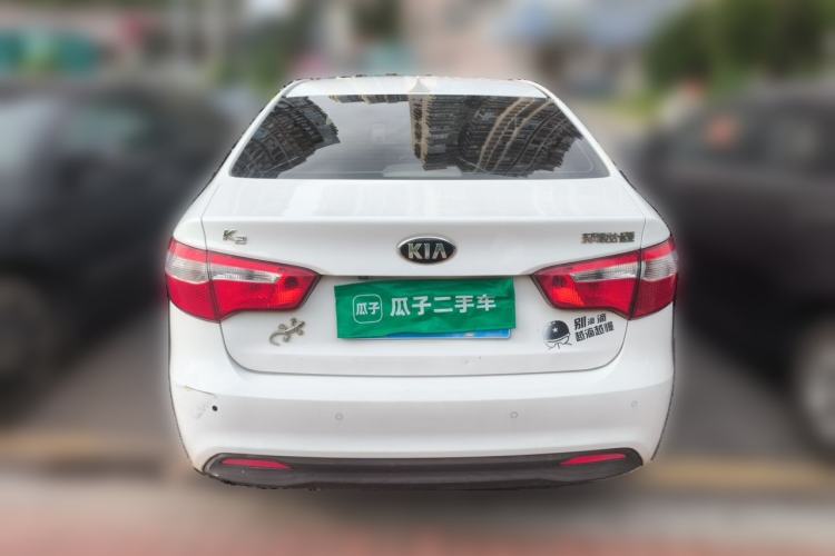 Used Kia K2 2012 Sedan 1.4L MT GLS Commemorative Edition Rear