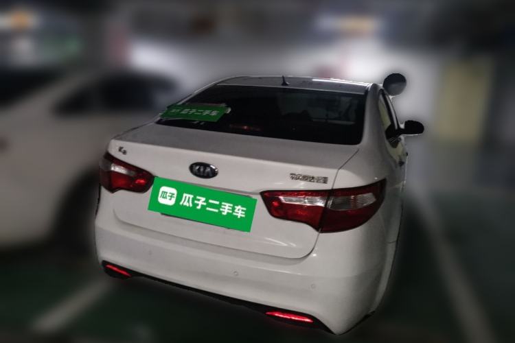 Used Kia K2 2012 Sedan 1.4L MT GLS Commemorative Edition Rear