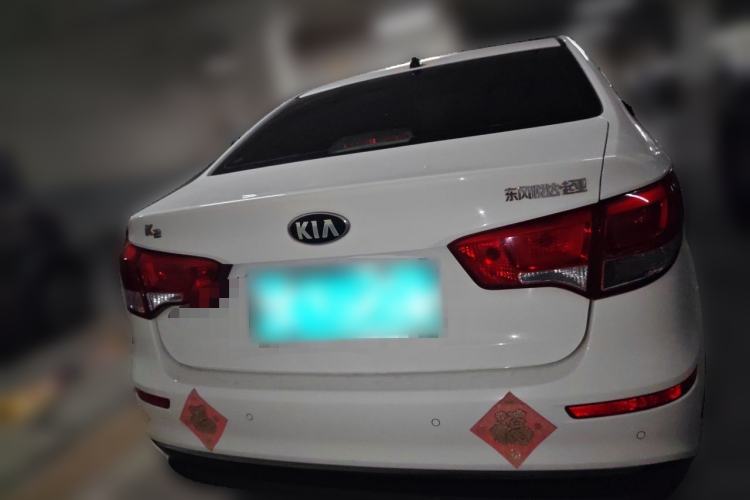Used Kia K2 2012 Sedan 1.4L MT TOP Commemorative Edition Rear