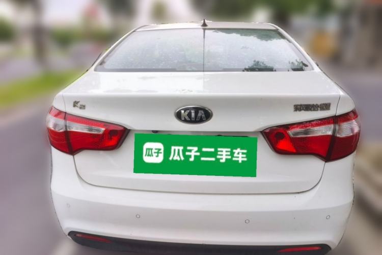 Used Kia K2 2012 Sedan 1.4L MT GLS Commemorative Edition Rear