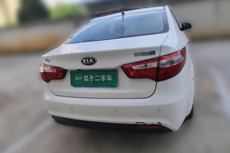 Used Kia K2 2012 Sedan 1.4L MT GLS Commemorative Edition Rear