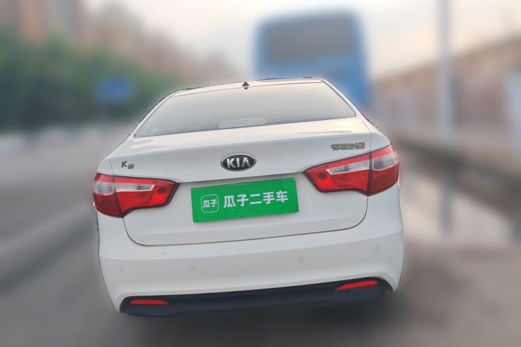 Used Kia K2 2012 Sedan 1.4L MT GLS Commemorative Edition Rear