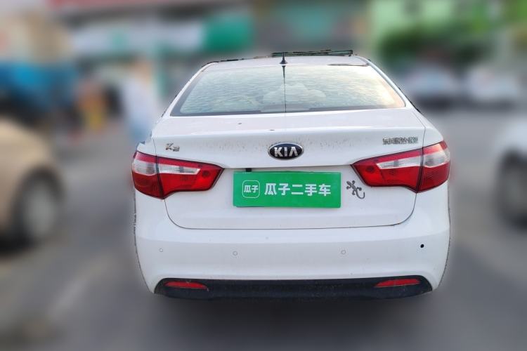 Used Kia K2 2012 Sedan 1.4L Automatic GLS Commemorative Edition Rear