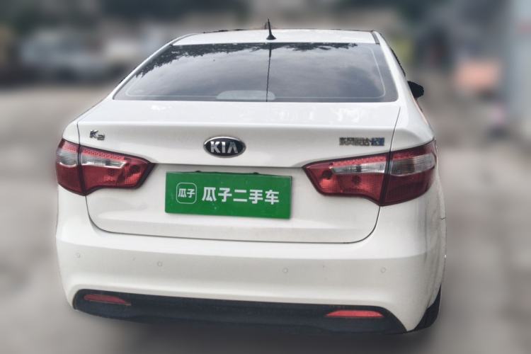 Used Kia K2 2012 Sedan 1.4L Automatic GLS Commemorative Edition Rear