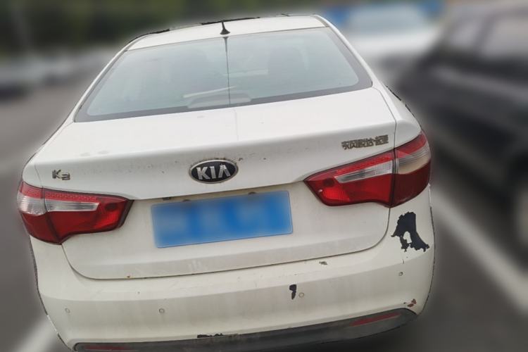 Used Kia K2 2012 Sedan 1.4L MT GLS Commemorative Edition Rear